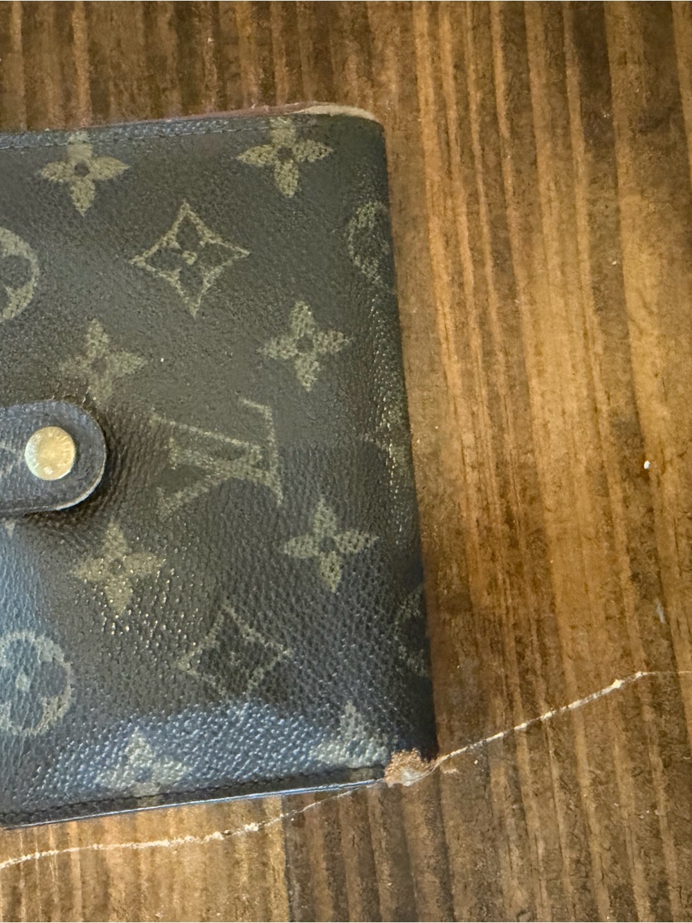 Louis Vuitton Monogram Snap Wallet in Brown and Tan